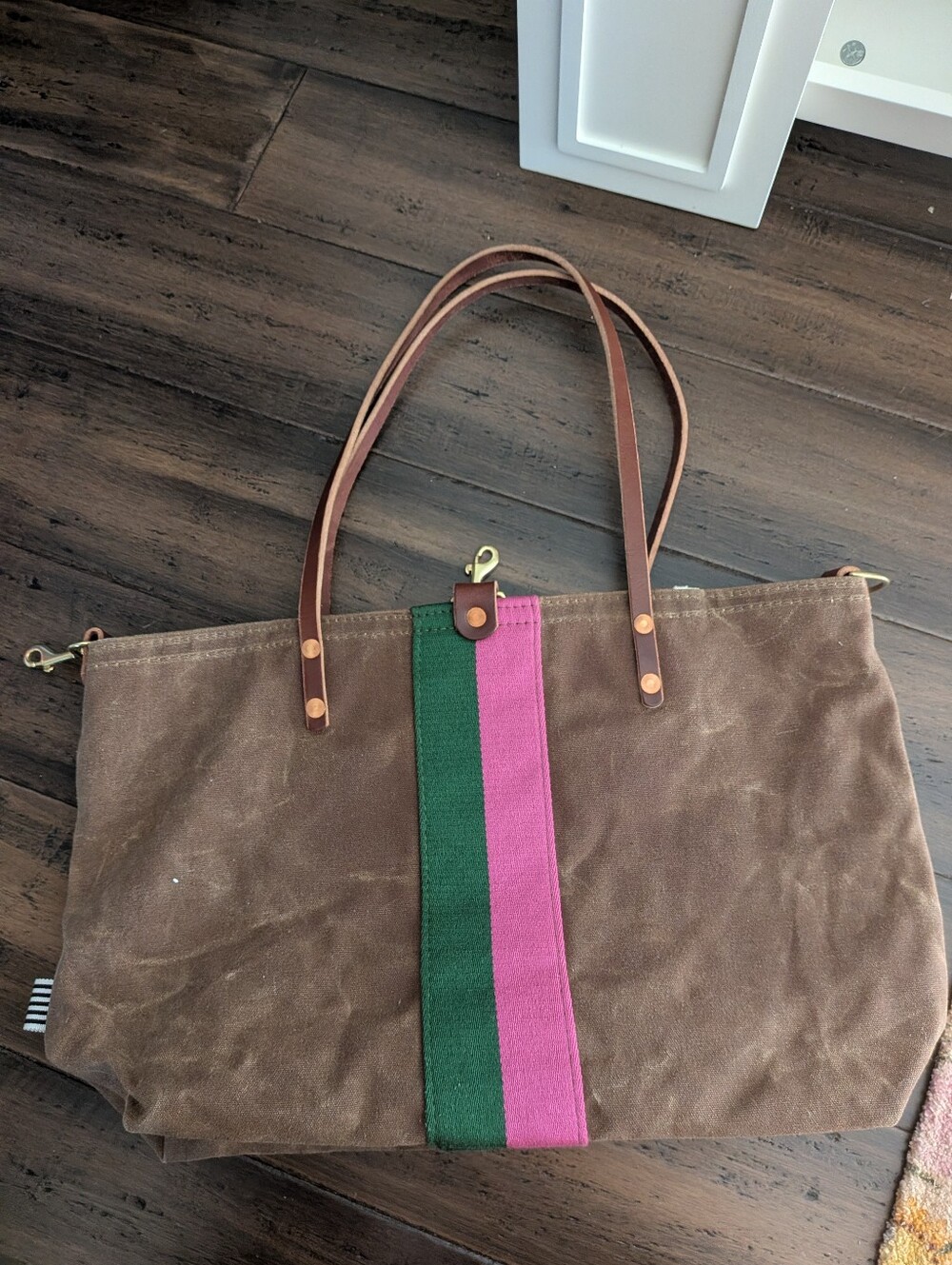 Limited Edition Meanwhile Back On The Farm Canvas Perfect Tote - Picture 2 of 3